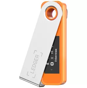 Hardwarová peňaženka Ledger Nano S Plus Orange (LEDGERSPLUSOR)