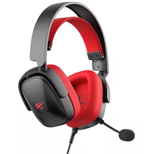Slúchadlá HAVIT Gaming headphones H2039d (red-black)