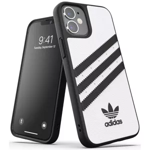 Kryt ADIDAS - Moulded Case PU for iPhone 12 mini white/black (42237)