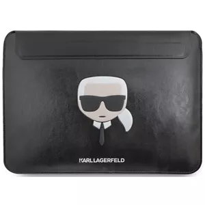 Obal Karl Lagerfeld Sleeve KLCS133KHBK 13" black Iconic Karl (KLCS133KHBK)