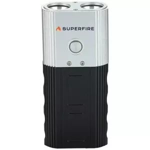 Svetlo Bike flashlight Superfire BL06, USB, PowerBank, 550lm, 200m (6956362909243)