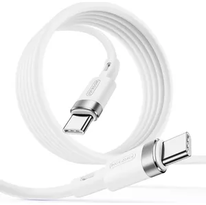 Kábel JOYROOM S-1230N9 TYPE-C TO TYPE-C CABLE PD60W/3A 120CM WHITE (6941237130709)