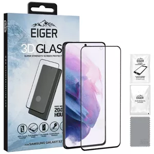 Ochranné sklo Eiger 3D GLASS Full Screen Tempered Glass Screen Protector for Samsung Galaxy S21 (EGSP00697)