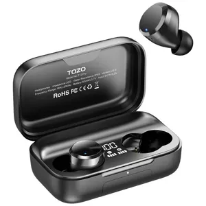 Slúchadlá TOZO T12 PRO TWS Earbuds Black (6971681317074)