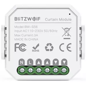 Ovládač BlitzWolf Courtain Smart Switch WiFi BW-SS6
