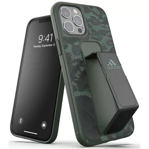 Kryt Adidas SP Grip Case Leopard SS21 for iPhone 12 Pro Max Green/Hazy beige (43723)