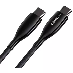 Kábel USB-C to USB-C cable BlitzWolf BW-TC24, 100W, 5A, 1.8m (black)