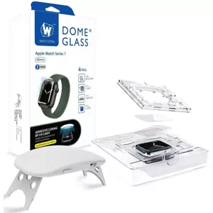 Ochranné sklo WHITESTONE DOME GLASS 2-PACK & BEZEL APPLE WATCH 7 (45MM) CLEAR (8809365406272)