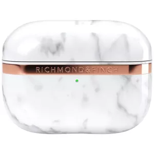 Púzdro Richmond & Finch White Marble Airpod Pro for Universal White (41737)