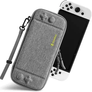 Obal tomtoc Switch – obal na Nintendo Switch OLED, šedý