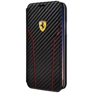 Púzdro Ferrari - Apple iPhone X/XS Booklet Case - Black