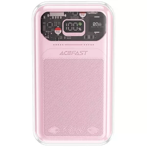 Nabíjačka Powerbank Acefast M2 Sparkling Series, 20000mAh, 30W, pink (6974316282044)