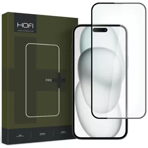 Ochranné sklo HOFI GLASS PRO+ IPHONE 15 BLACK (9319456604757)