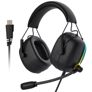 Slúchadlá Gaming headphones BlitzWolf AA-GB4, RGB, 7.1 (black)