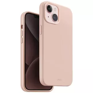Kryt UNIQ case Lino Hue iPhone 15 6.1" Magclick Charging pink (UNIQ-IP6.1(2023)-LINOHMPNK)