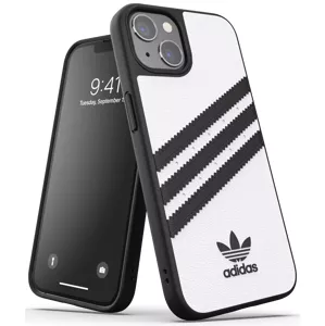 Kryt adidas OR Moulded Case PU FW21 for iPhone 13 white/black (47094)