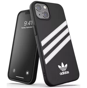 Kryt adidas OR Moulded Case PU FW21 for iPhone 13 black/white (47093)