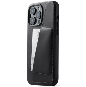 Kryt Mujjo Full Leather MagSafe Wallet Case for iPhone 14 Pro Max - Black (MUJJO-CL-034-BK)
