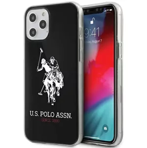 Kryt US Polo USHCP12MTPUHRBK iPhone 12/12 Pro 6,1" black Shiny Big Logo (USHCP12MTPUHRBK)