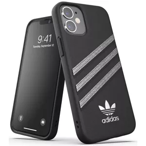 Kryt Adidas OR Moulded Case PU Woman SS21 for iPhone 12 mini Black/glitter (43713)
