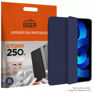 Púzdro Eiger Storm 250m Stylus Case for Apple iPad Air (2022) in Navy Blue (EGSR00174)
