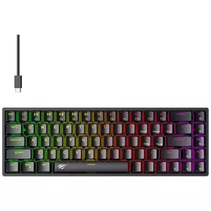 Herná klávesnica Havit KB865L Mechanical Gaming Keyboard RGB ( black )
