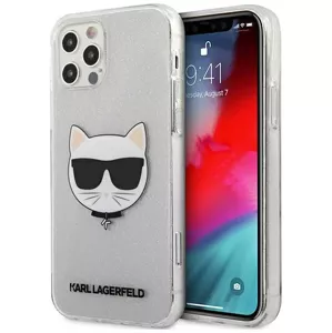 Kryt Karl Lagerfeld KLHCP12LCHTUGLS iPhone 12 Pro Max 6,7" silver hardcase Glitter Choupette (KLHCP12LCHTUGLS)