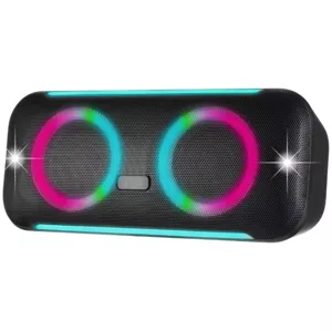 Reproduktor XQISIT Mini Party Boom Speaker 26W Black (46370)