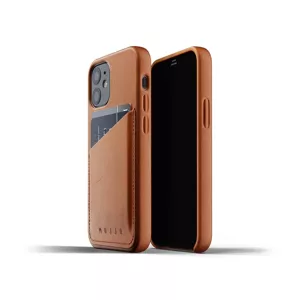 Kryt MUJJO Full Leather Wallet Case for iPhone 12 mini - Tan (MUJJO-CL-014-TN)