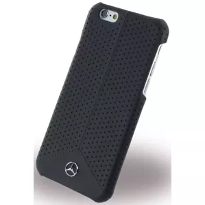 Kryt Mercedes-Benz - Perforated Leather Hard Cover/ Hard Case - Apple iPhone 6/6s (MEHCP6PEBK)