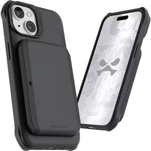 Kryt Ghostek Exec Apple iPhone 15 Plus Wallet Case Black