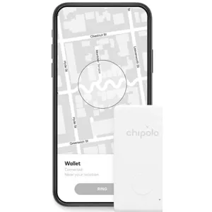Zariadenie proti strate Chipolo CARD – Bluetooth lokátor, biela (CH-C17B-WE-R)