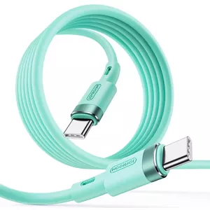 Kábel JOYROOM S-1830N9 TYPE-C TO TYPE-C CABLE PD60W/3A 180CM GREEN (6941237131584)