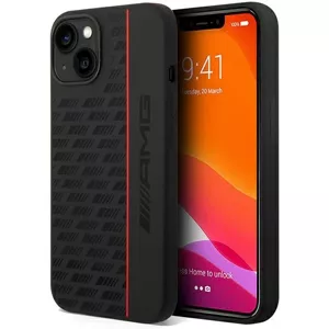 Kryt AMG AMHCP14S2SPCK iPhone 14 6,1" black hardcase Silicone Carbon Pattern (AMHCP14S2SPCK)