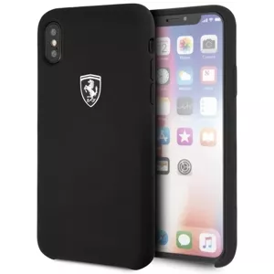Kryt Ferrari - Silicone Off Track Hard Case Apple iPhone X/XS - Black (FEOSIHCPXBK)