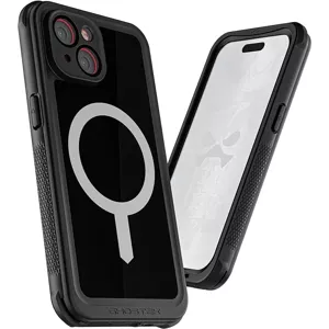 Kryt Ghostek Nautical Apple iPhone 15 Plus Waterproof Case with Holster Clip Black