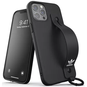 Kryt ADIDAS - Hand Strap Case for iPhone 12 Pro Max, black (42395)
