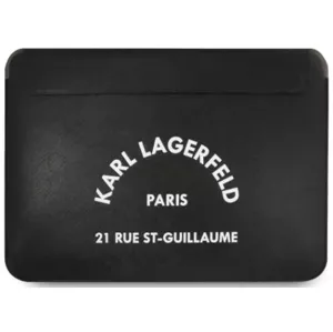 Púzdro Karl Lagerfeld Sleeve KLCS133RSGSFBK 13" black Saffiano RSG (KLCS133RSGSFBK)