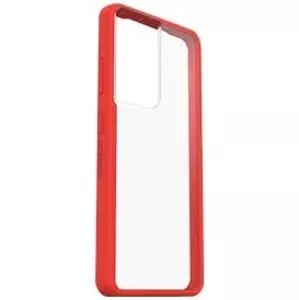 Kryt OTTERBOX REACT SAMSUNG GALAXY S21 ULTRA 5G RED CLEAR/RED PROPACK (77-81569)
