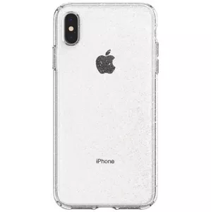 Kryt SPIGEN - iPhone XS Max Case Liquid Crystal Glitter, Rose Quartz (065CS25124)