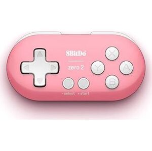 8BitDo Zero 2 Wireless Controller – Pink Edition – Nintendo Switch