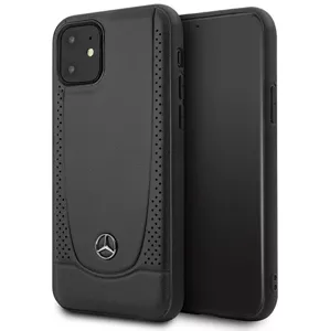 Púzdro Mercedes iPhone 11 Hard Case Black Urban Line (MEHCN61ARMBK)