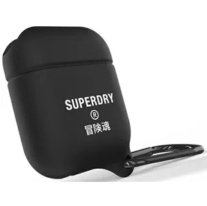 Púzdro SuperDry AirPods Cover Waterproof Black (41692)