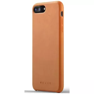 Kryt MUJJO Full Leather Case for iPhone 8 Plus / 7 Plus - Tan (MUJJO-CS-094-TN)