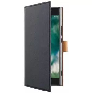 Púzdro XQISIT - Slim Wallet Selection Case Sony Xperia XA1 Ultra, Black