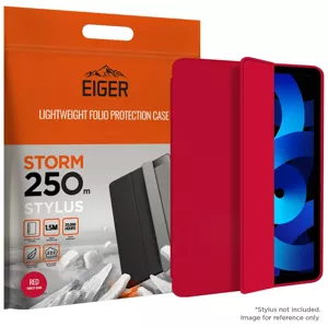 Púzdro Eiger Storm 250m Stylus Case for Apple iPad Air (2022) in Red (EGSR00172)
