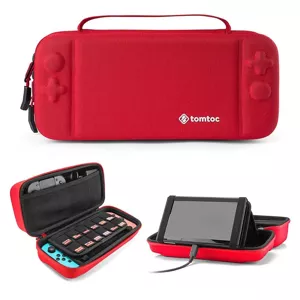 Púzdro tomtoc cestovní pouzdro na Nintendo Switch, červené