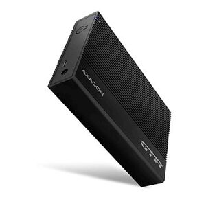 AXAGON EE35-GTR, RIBBED box 3.5" HDD, USB-C 5 Gbps