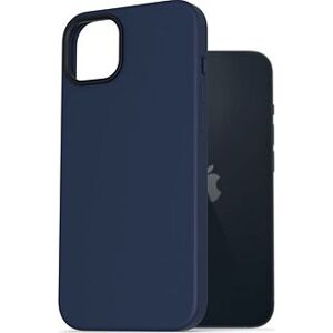 AlzaGuard Silicone Case Compatible with Magsafe na iPhone 14 Plus modrý