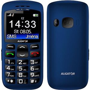 Aligator A670 Senior Blue + Stolná nabíjačka